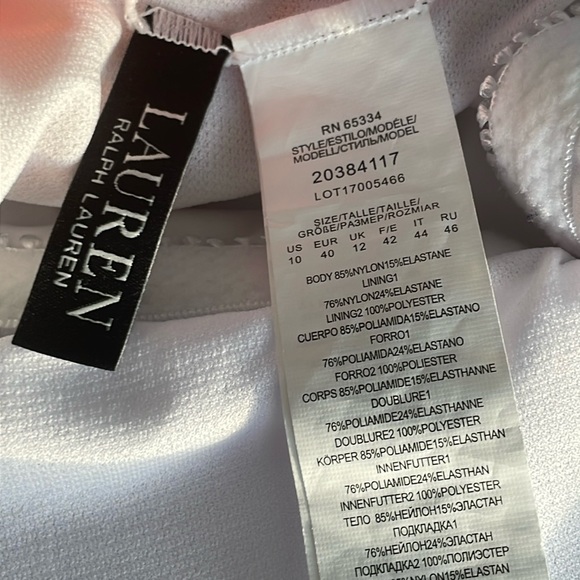 LAUREN RALPH LAUREN - SWIMWEAR
Halterneck One Piece - Picture 7 of 7